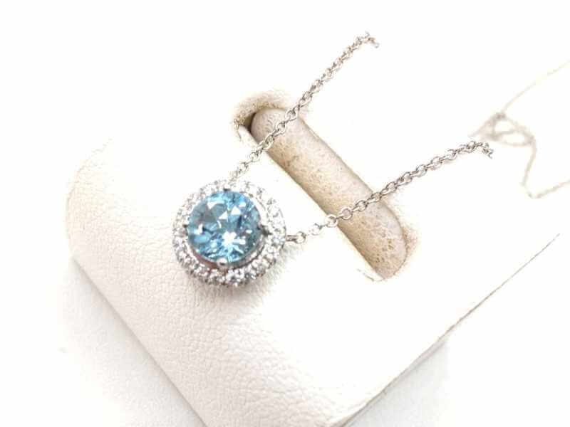 ソレストネックレス アクアマリン
