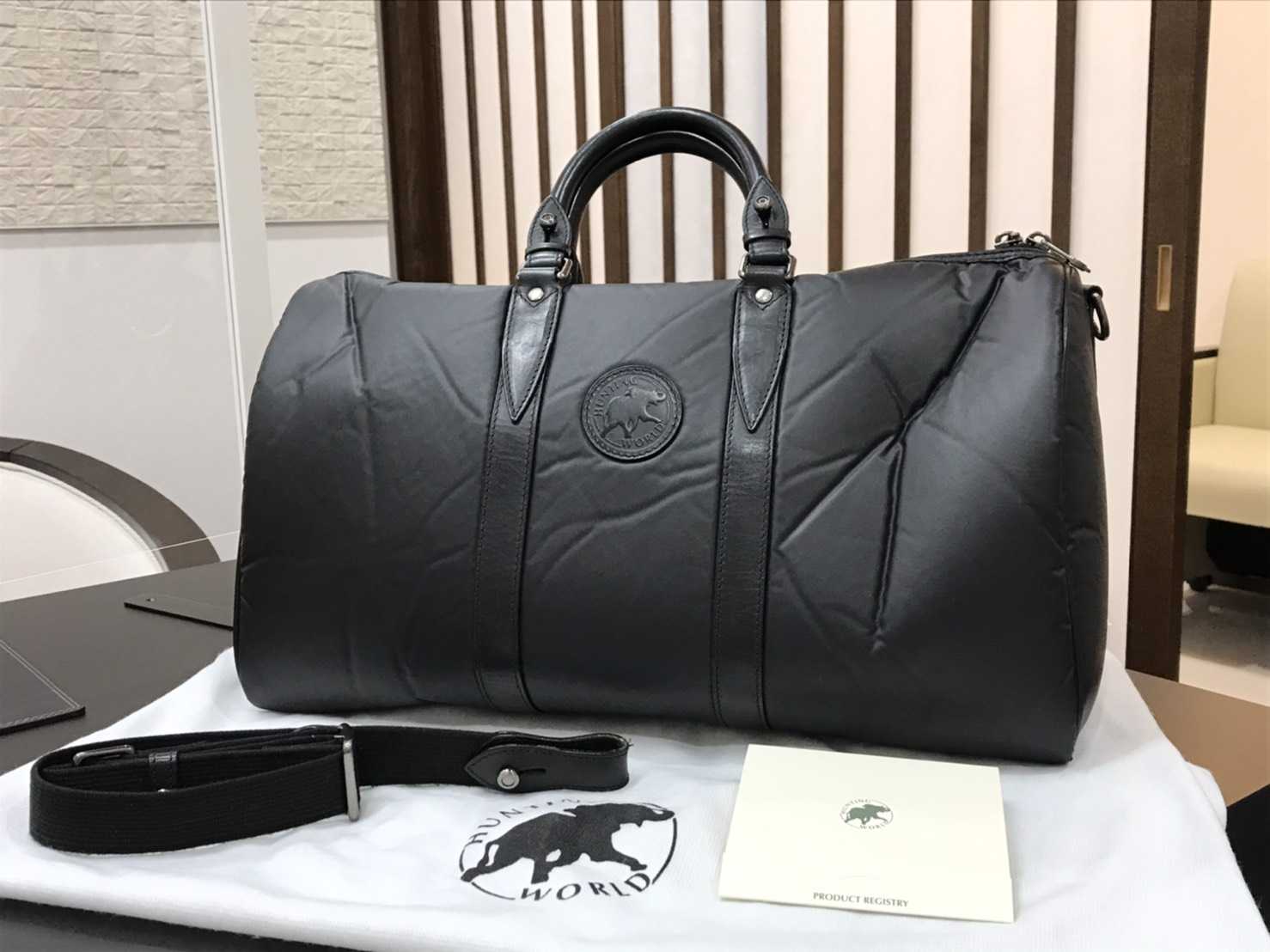 ハンティングワールド買取 ダッフルバッグ