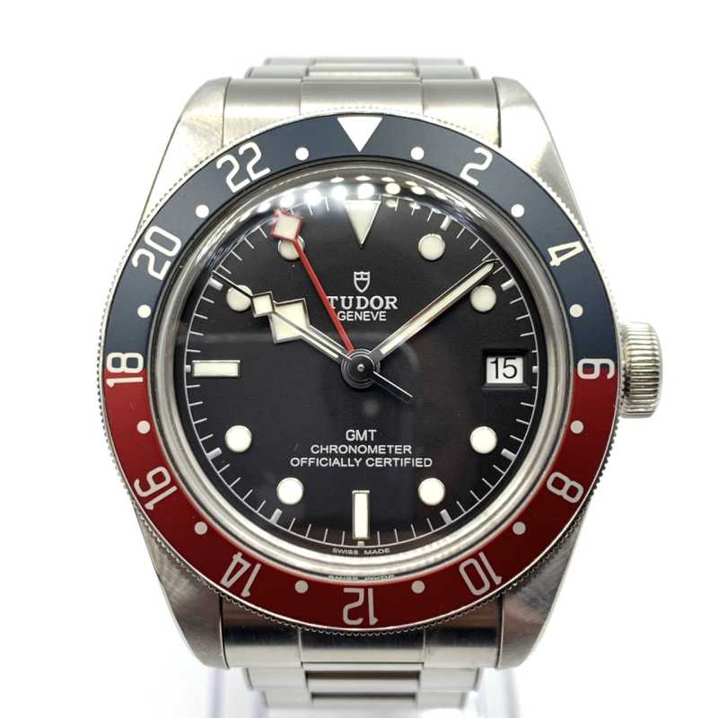 チューダー買取 ブラックベイGMT 79830RB