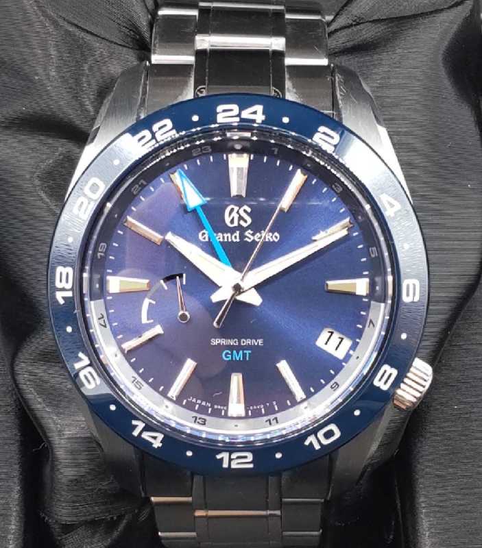グランドセイコー　買取　スプリングドライブGMT　SBGE255