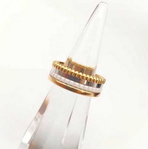 ブシュロン買取　キャトルホワイトスモールリング　ジュエリー　アクセサリー