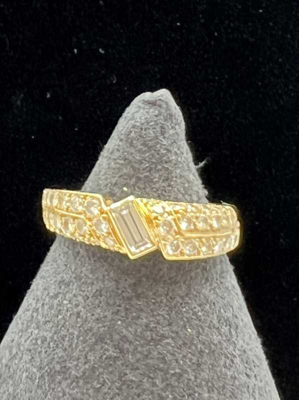 BOUCHERON買取　K18ダイヤモンドリング