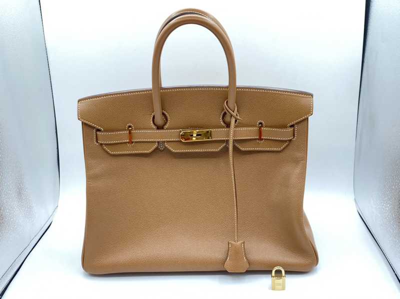 エルメス買取 バーキン 35 エプソン ゴールド □G刻