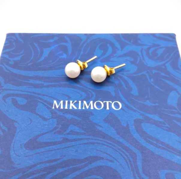 ミキモト買取　パールピアス　K18　アクセサリー