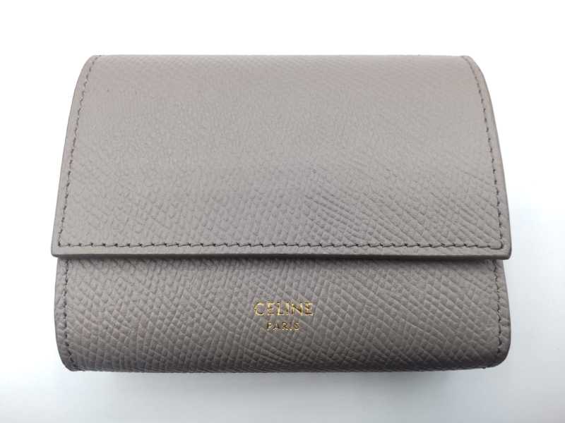 セリーヌ買取 スモールトリフォールドウォレット