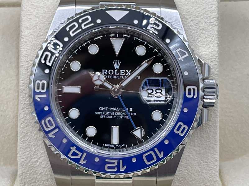 ロレックス買取 GMTマスターⅡ 116710BLNR