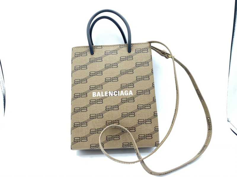バレンシアガ買取 ショッピングバッグ BBモノグラム 