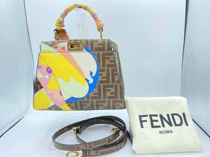 フェンディ買取 ミニ ピーカブー アントニオ ロペス 8BN244