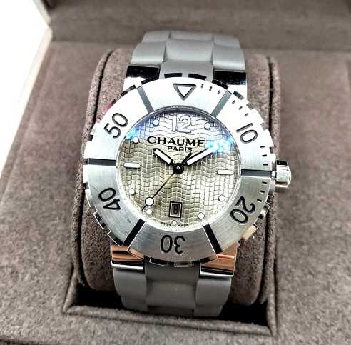 ショーメ買取　クラスワン　W17222　時計