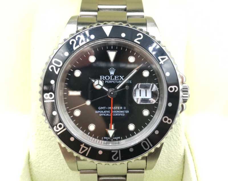 ロレックス　買取　GMTマスター2　16710　Z番/スティックダイヤル