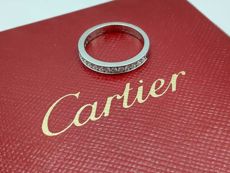 カルティエ買取 ハーフエタニティリング