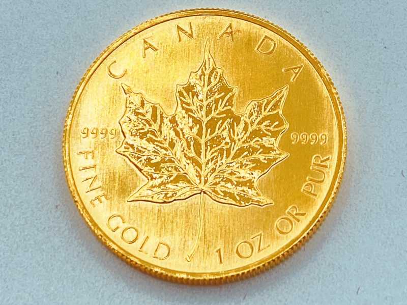 金買取 メイプルリーフ金貨 1oz 31.1g
