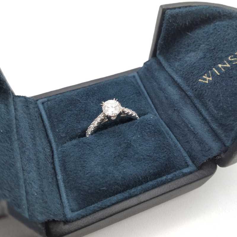ハリーウィンストン買取 ブリリアントラブ ダイヤリング 0.52ｃｔ