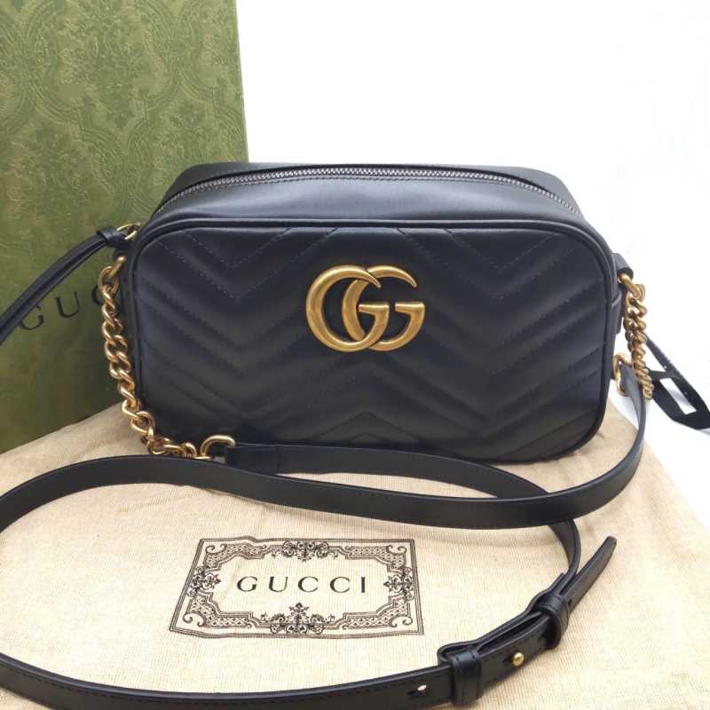 グッチ買取 GGマーモント チェーンショルダーバッグ 447632