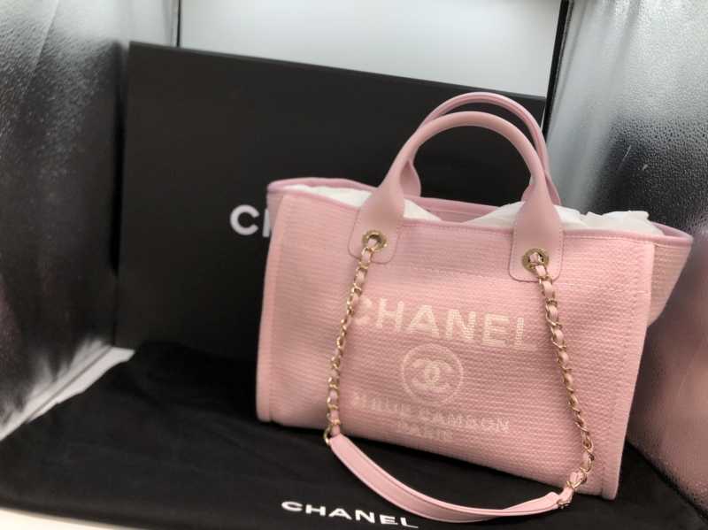 シャネル買取 ドーヴィルスモールショッピングバッグ AS3257