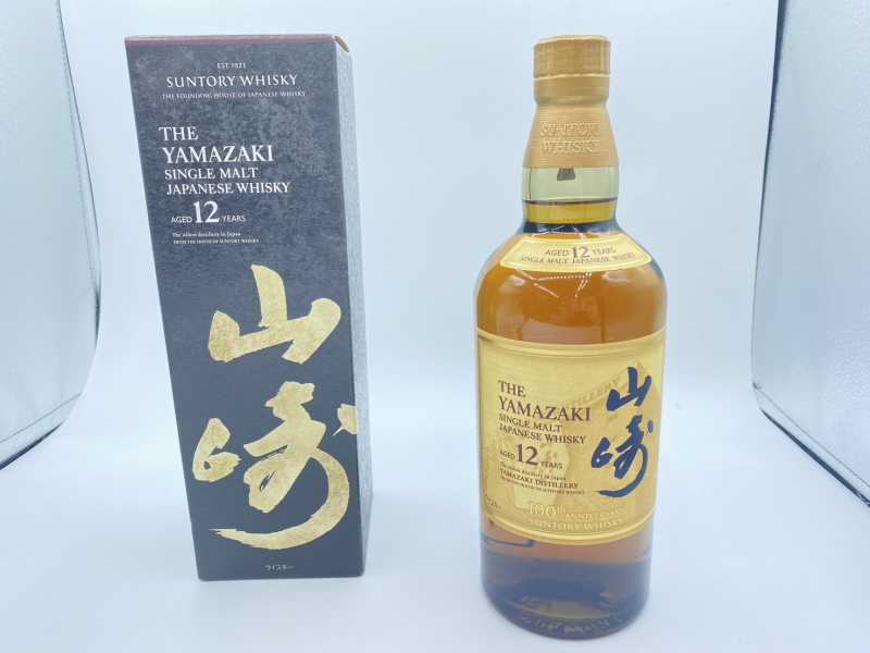 お酒買取 サントリー 山崎 12年 100周年記念蒸溜所ラベル