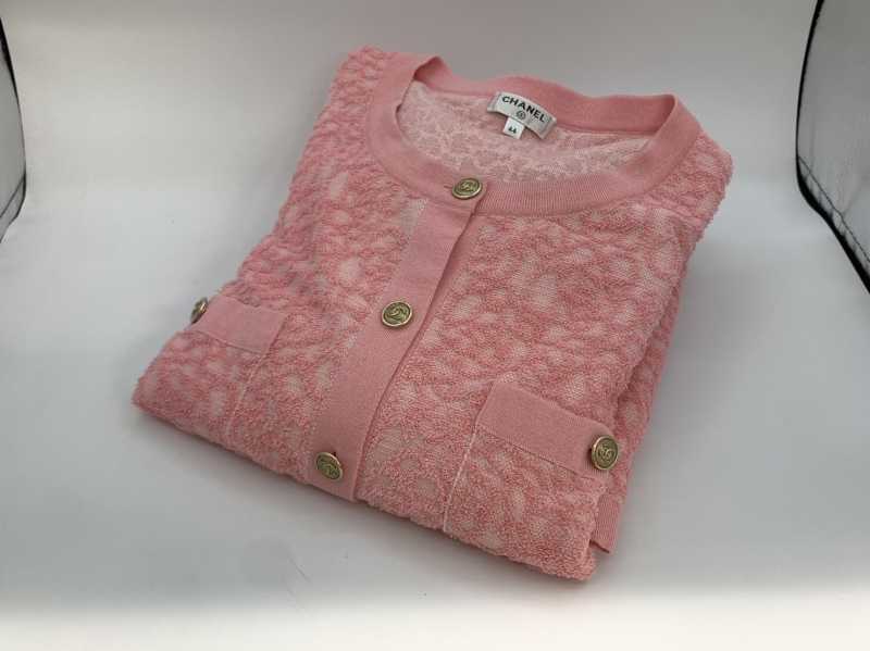 シャネル買取 カメリアカーディガン P70364