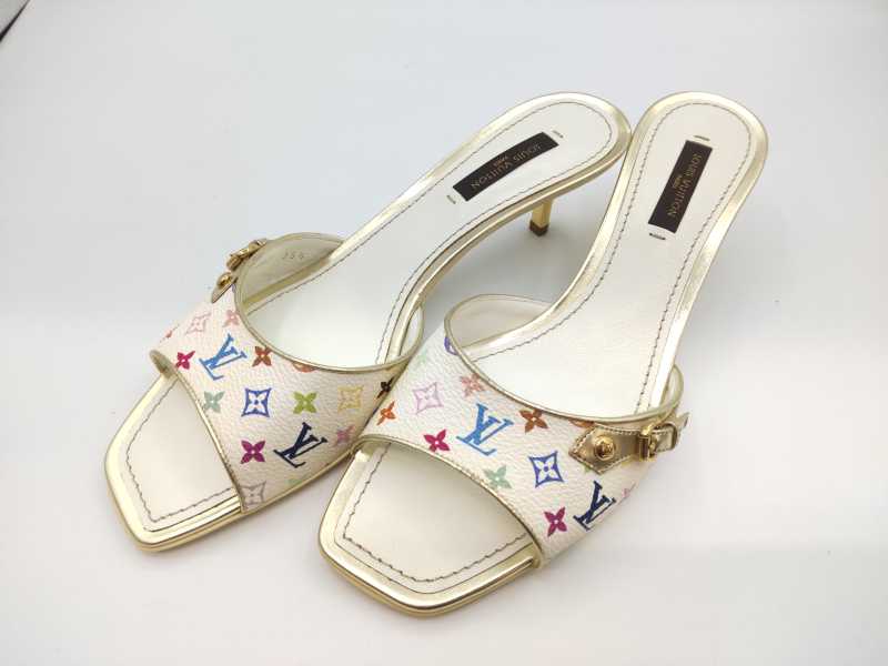 ルイヴィトン買取 マルチカラー サンダル