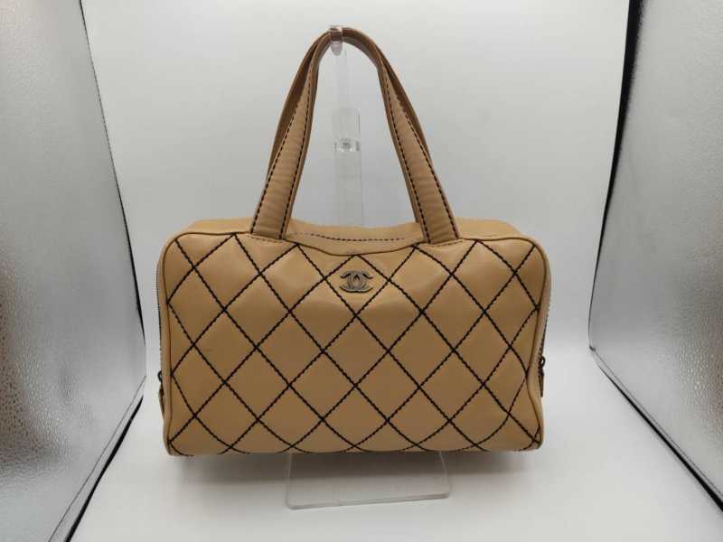 シャネル　買取　ワイルドステッチバッグ