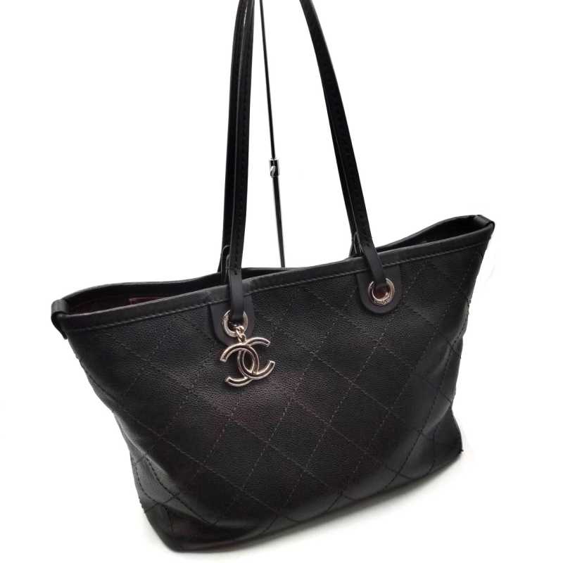 シャネル買取 ワイルドステッチ トートバッグ A92211