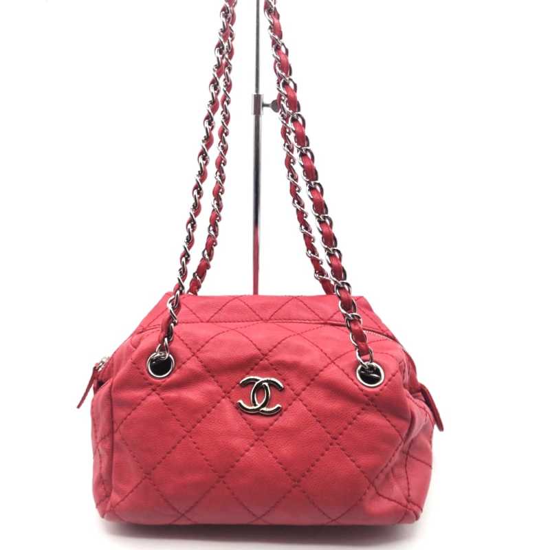 シャネル買取 ワイルドステッチ チェーン ミニボストン