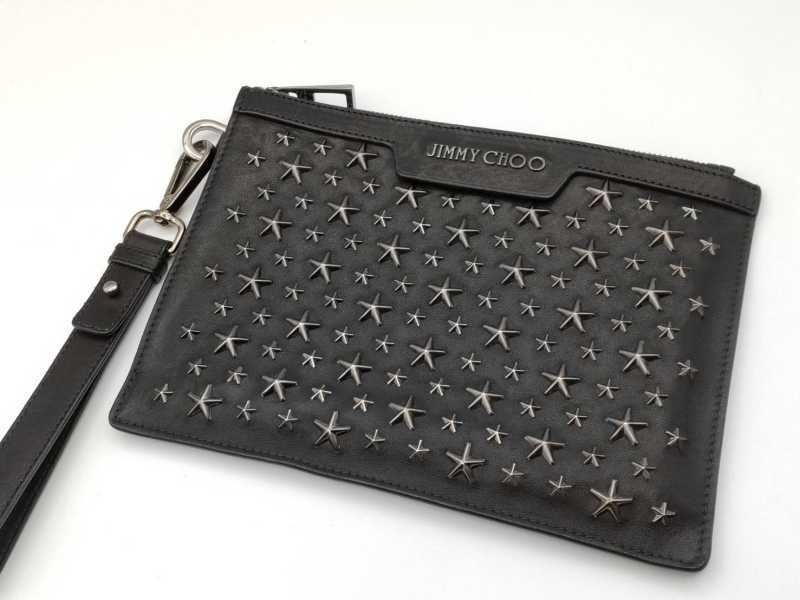 ジミーチュウ 長財布 レザー 黒 フィリパ お得！ 易けれ 