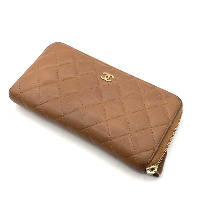 シャネル買取 ラウンド財布