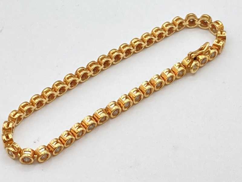 金買取 テニスブレスレット K18