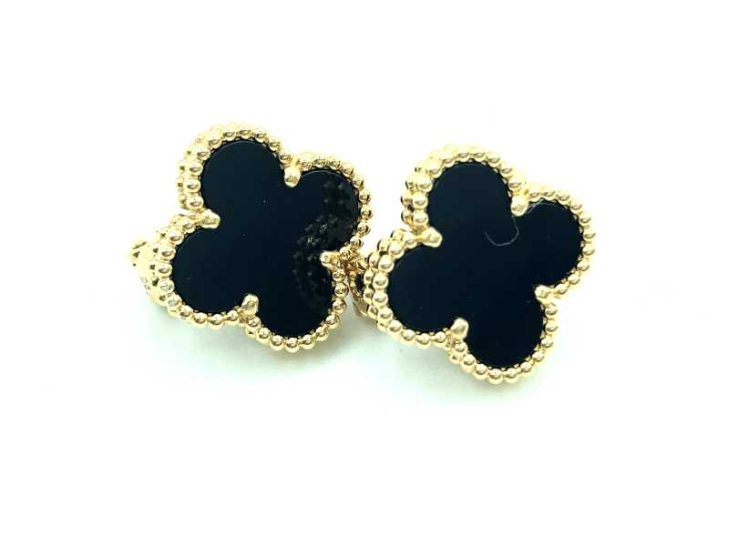 ヴァンクリーフ&アーペル買取 ヴィンテージ アルハンブラ ピアス