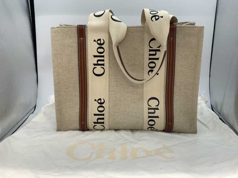 クロエ買取 ウッディミディアムトート