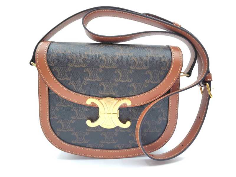 セリーヌ買取 ブザス トリオンフ ショルダーバッグ