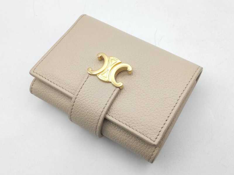 セリーヌ　買取　ヴィクトワール　ミニ財布