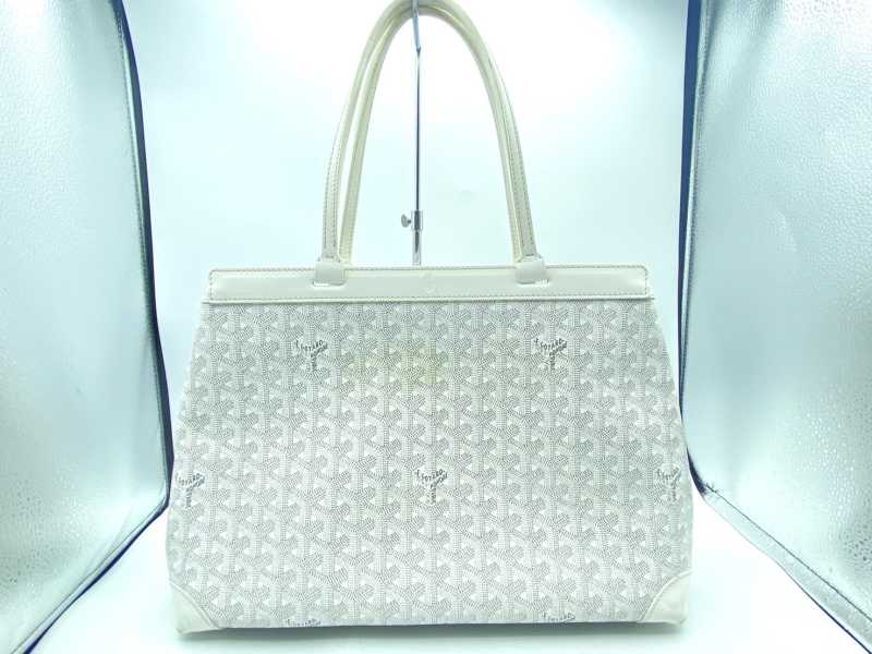 ゴヤール買取 ベルシャス PM PVC ホワイト