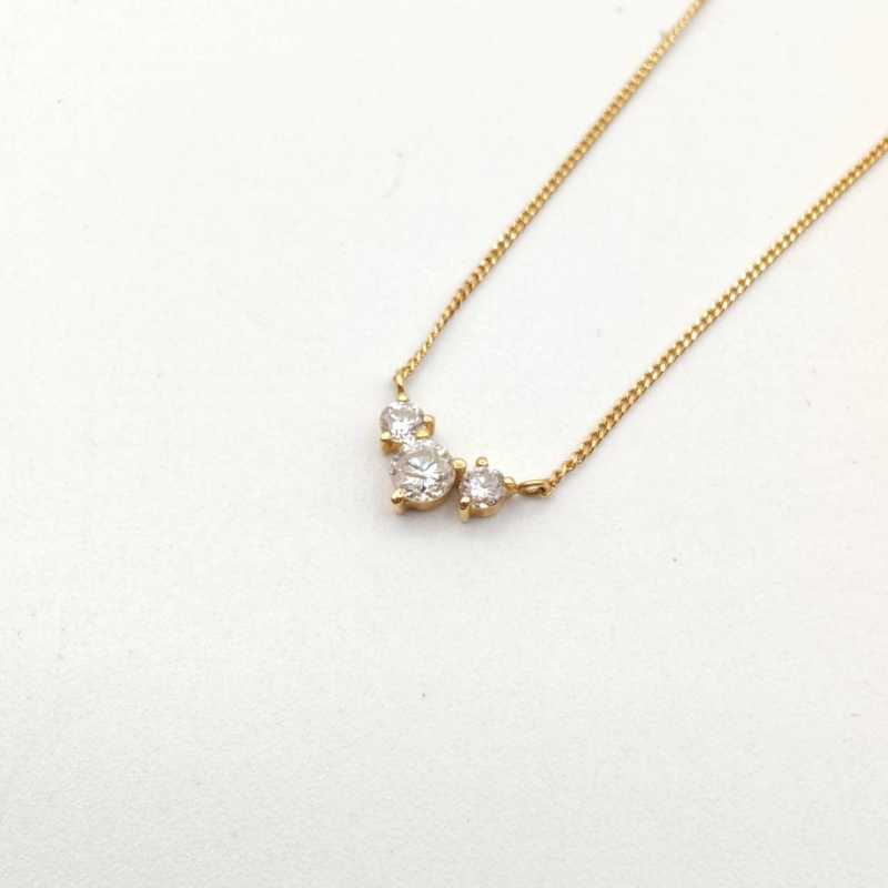 金買取 ネックレス ダイヤモンド ｋ18