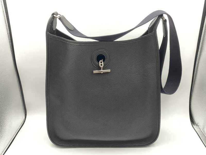 エルメス買取 ヴェスパ GM トゴ ノワール □G刻