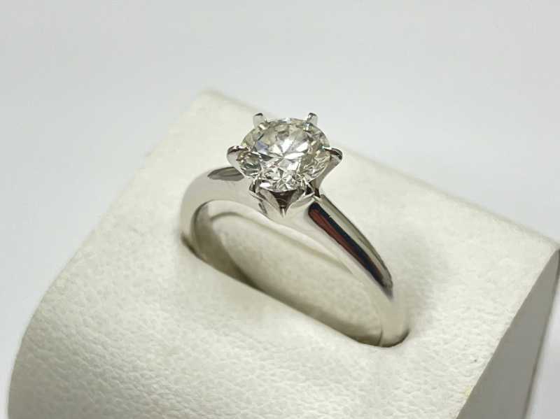 ダイヤモンド買取 プラチナリング  1ct