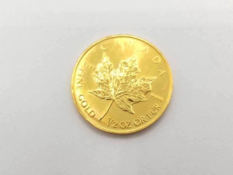 金買取 メイプルリーフ金貨 K24