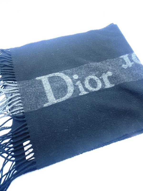 Dior　ウールカシミヤマフラー　買取