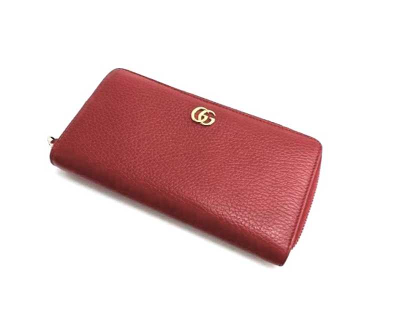 グッチ買取 ラウンドファスナー長財布 