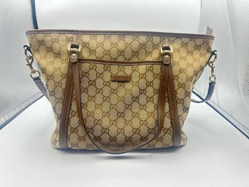 グッチ買取　GGスプリーム2wayレザートート388929