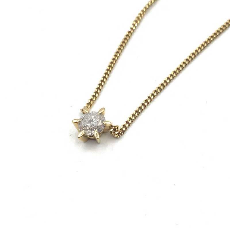 金買取 ネックレス K18 ダイヤモンド