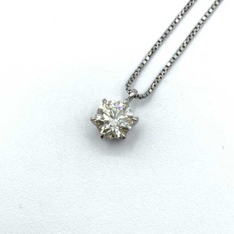 ダイヤモンド買取 ネックレス プラチナ 0.8ct