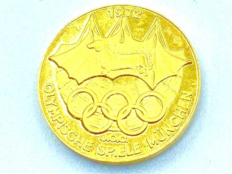 金買取 第20回 オリンピック ミュンヘン大会 公式参加メダル 18.0g 