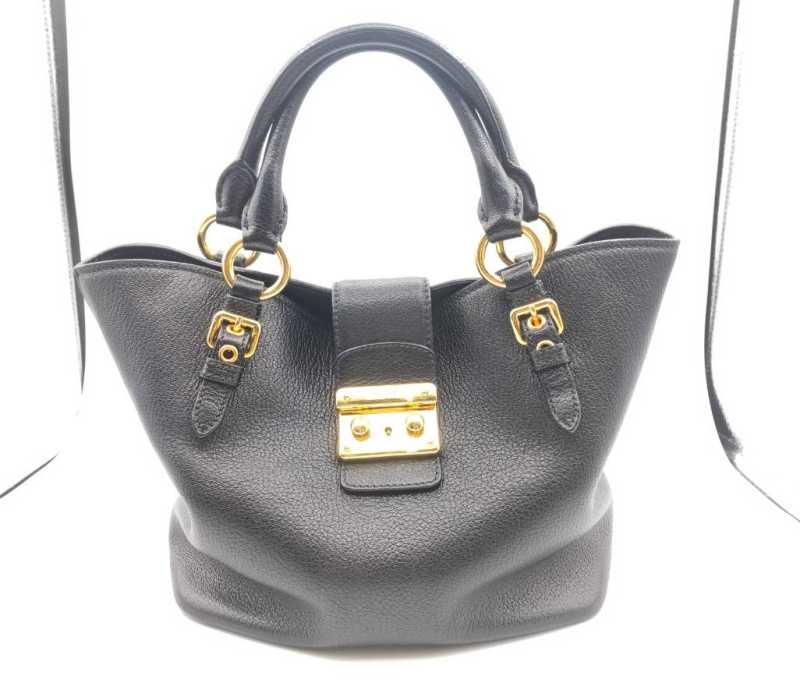 ミュウミュウ 買取 2WAYトートバッグ