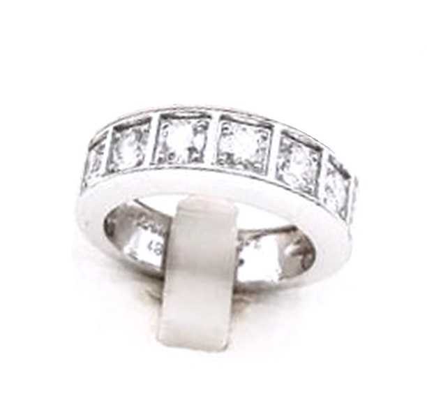 カルティエ買取 テクトニックダイヤモンドリング 750