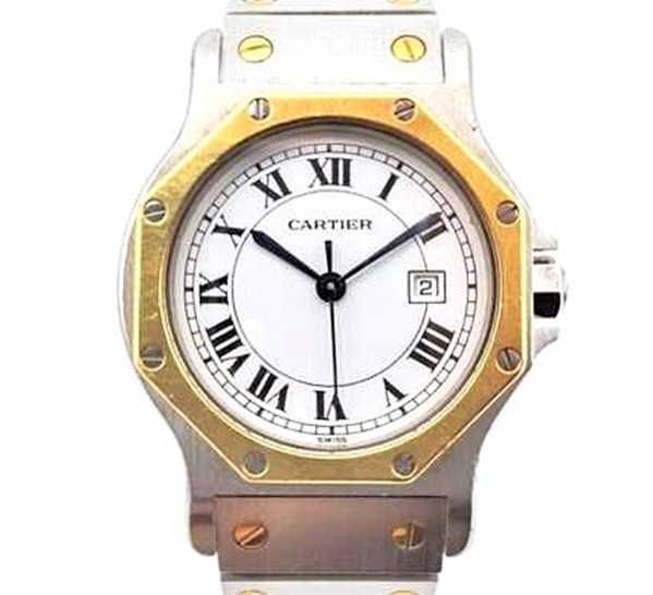 カルティエ買取 サントスオクタゴンLM