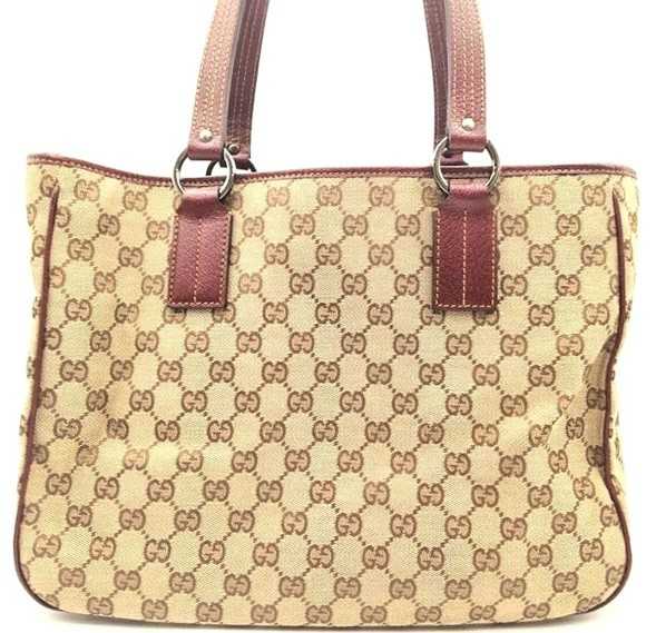 グッチ買取 トートバッグ GGキャンバス 113017