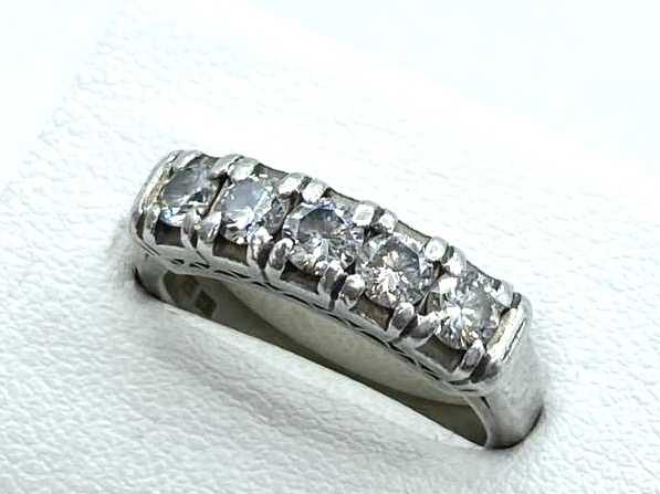 ダイヤモンド買取 PM900 ダイヤモンド 0.62ct 一文字 リング