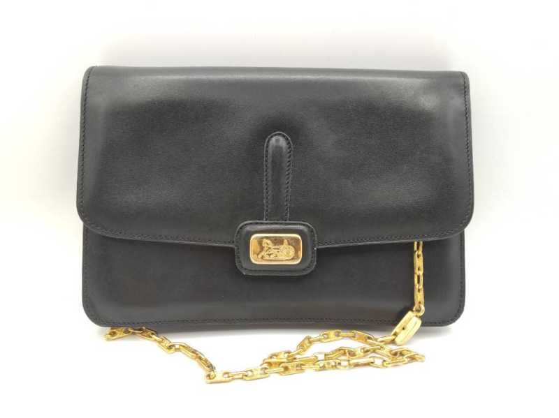 セリーヌ 買取 馬車金具 ショルダーバッグ