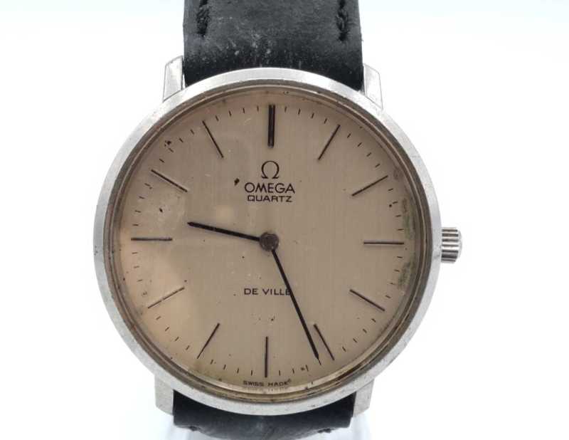 オメガ 買取 デヴィル メンズクォーツ時計